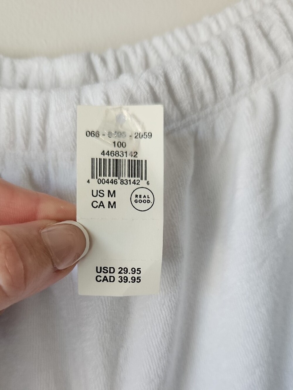 aerie - NWT White Real Hot Terry Boxer - M - Picture 4 of 6